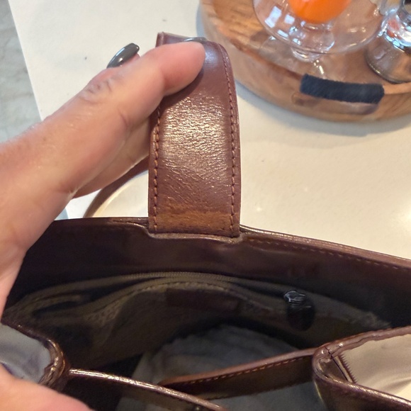 Cartier Vintage Leather Bag Must de Cartier Brown Shoulder Bag Authentic w/ Card main image 8